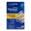 CareOne Assorted Waterproof Clear Antibacterial Bandages
