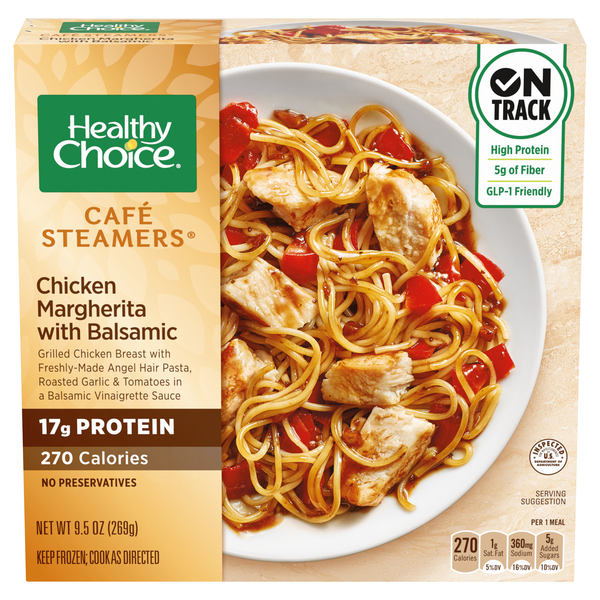 Healthy Choice Cafe Steamers Chicken Margherita with Balsamic Frozen Meal