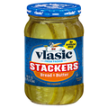 Vlasic Stackers Bread & Butter Pickles Flat Sliced