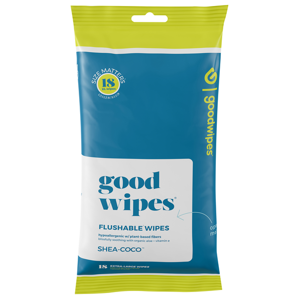 Goodwipes Shea-Coco Flushable Wipes