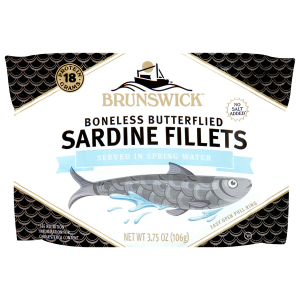 Save on Brunswick Sardines in Spring Water No Salt Added Order Online