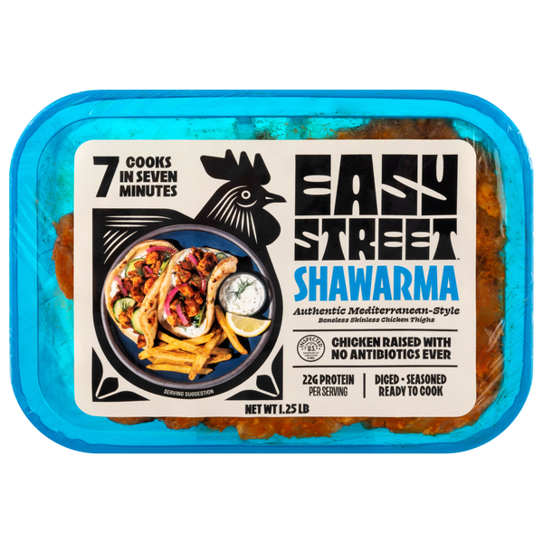 Easy Street Authentic Mediteranean-Style Shawarma Chicken Thighs