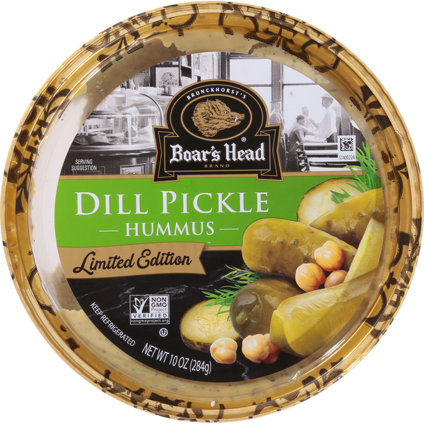 Boar's Head Gluten Free Limited Edition Dill Pickle Hummus
