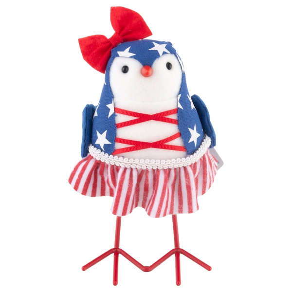 Smart Living Summer Bird Decor Stars & Stripes