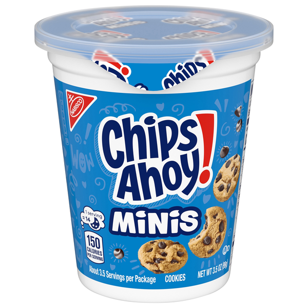 Nabisco Chips Ahoy! Mini Chocolate Chip Cookies Go-Paks