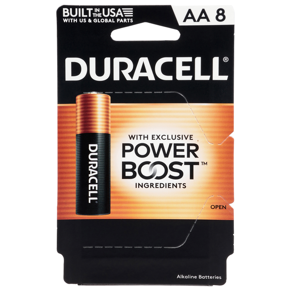 Duracell Power Boost AA Alkaline Batteries
