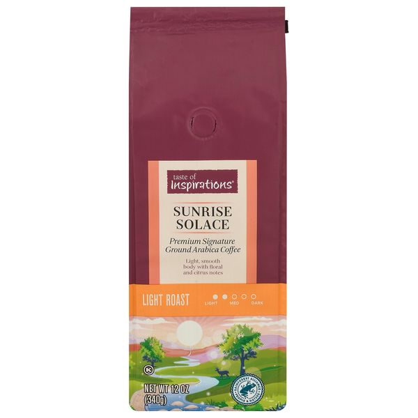 Taste of Inspirations Premium Sunrise Solace Light Roast Ground Coffee