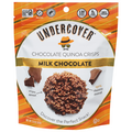 Undercover Gluten Free Milk Chocolate Quinoa Crisps