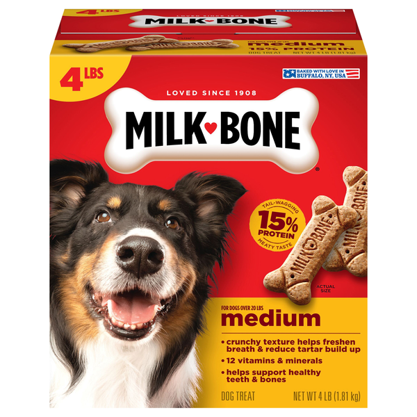 Milk-Bone Original Beef Flavor Medium Crunchy Dog Treats