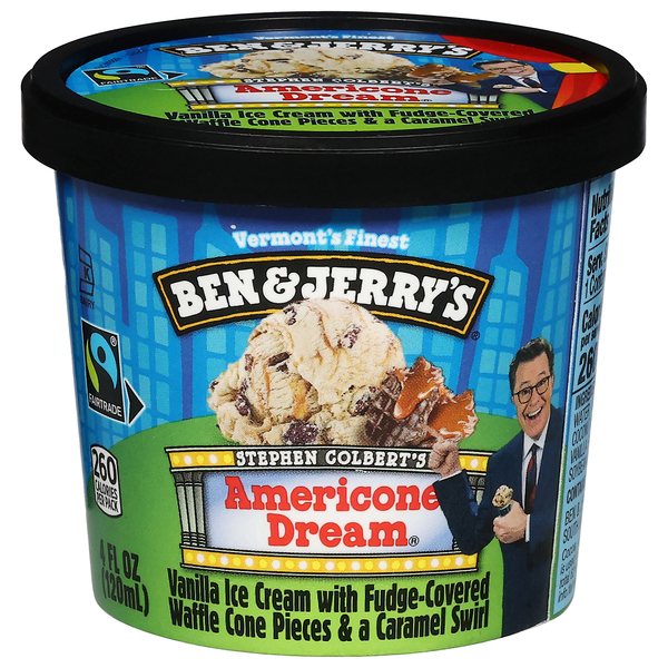 Ben & Jerry's Stephen Colbert's Americone Dream Ice Cream Single Serve