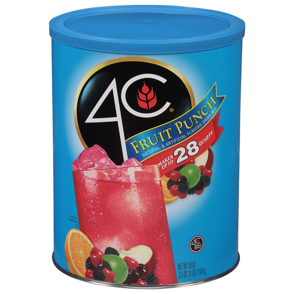 4C Fruit Punch Drink Mix