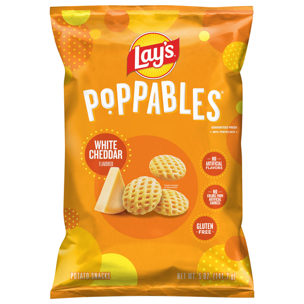 Lay's Poppables White Cheddar Potato Snacks