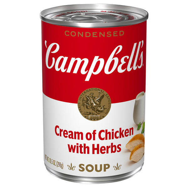 Campbell's Condensed Cream of Chicken with Herbs Soup
