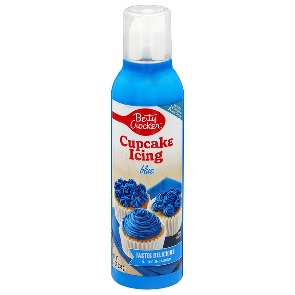 Betty Crocker Blue Cupcake Icing Aerosol