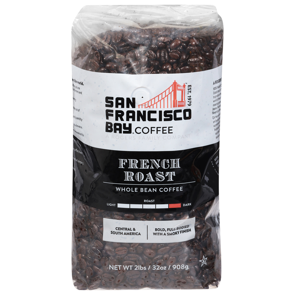 San Francisco Bay French Roast Dark Roast Whole Bean Coffee