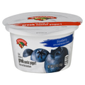 Hannaford Non Fat Blueberry Greek Yogurt Cup