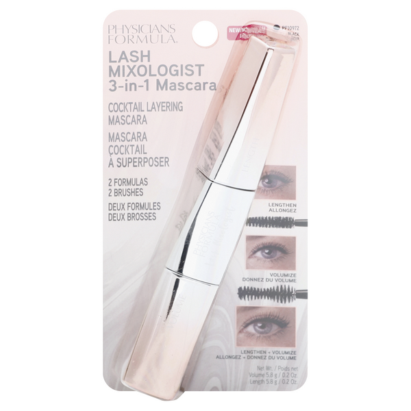 Physicians Formula Lash Mixologist 3-in-1 Mascara Black PF10972
