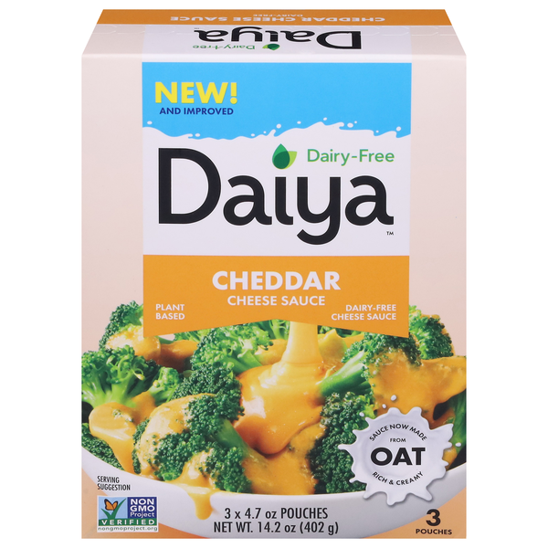 Save on Daiya Deliciously DairyFree Deluxe Cheeze Sauce Cheddar Style
