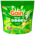 Gain Flings Febreze Odor Defense Original Laundry Detergent Pods - 15 ct