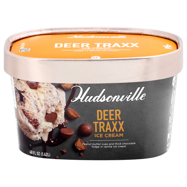 Hudsonville Deer Traxx Vanilla Ice Cream