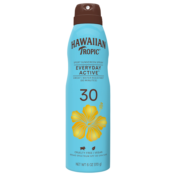 Hawaiian Tropic Everyday Active Sport Sunscreen Broad Spectrum SPF 30