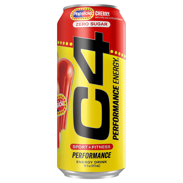 Save on C4 Zero Sugar Popsicle Cherry Performance Energy Drink Order