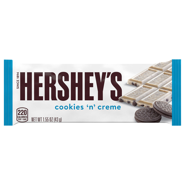 Hershey's Cookies 'n' Creme Candy Bar