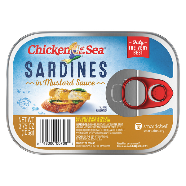 Save on Chicken of the Sea Sardines in Mustard Sauce Order Online