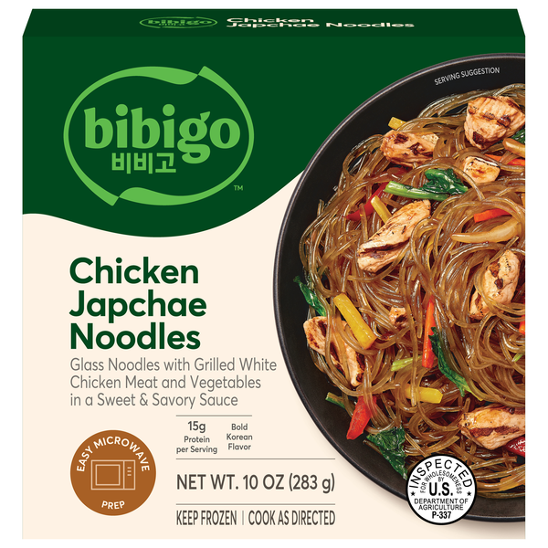 Bibigo Chicken Japchae Noodles Frozen