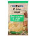 Food Lion Sour Cream & Onion Flavored Potato Chips