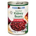 Food Lion No Salt Added Dark Red Kidney Beans