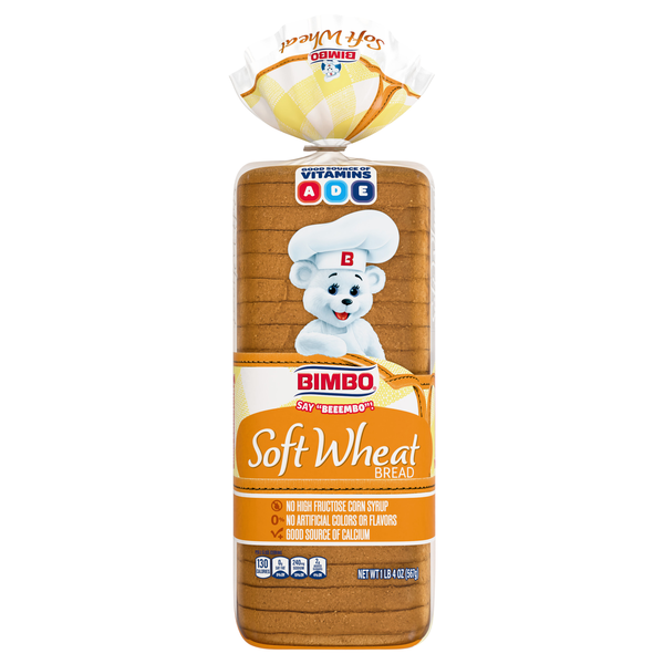 Bimbo Soft Wheat Bread Sliced