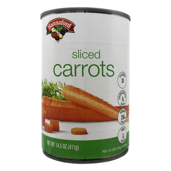 Hannaford Sliced Cut Carrots