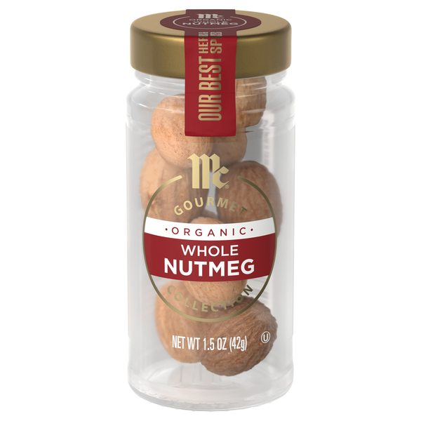 McCormick Gourmet Organic Whole Nutmeg