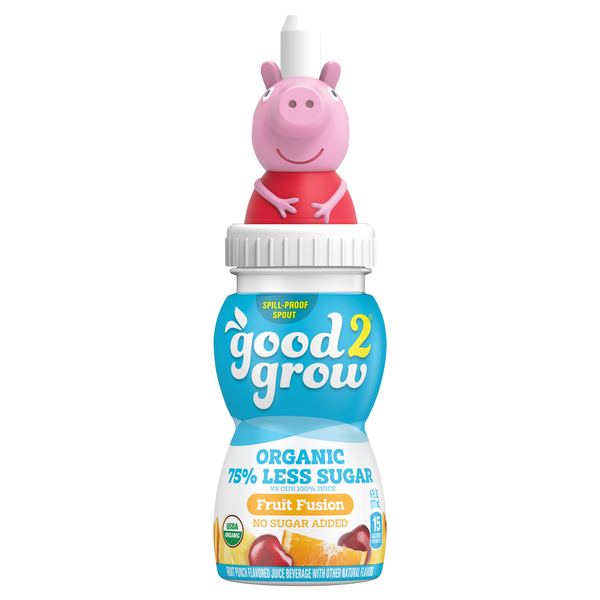 good2grow Juice Beverage Fruit Fusion 75% Less Sugar Organic