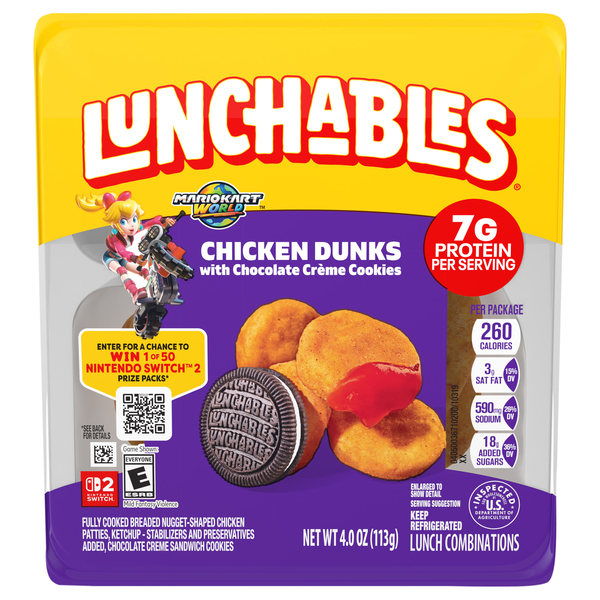 Lunchables Chicken Dunks