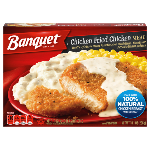 Banquet Chicken Fried Chicken Frozen Meal
