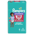 Pampers Cruisers 360 Size 6 Baby Diapers 35+ lb