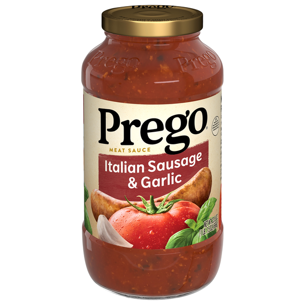 Prego Italian Sausage & Garlic Meat Pasta Sauce