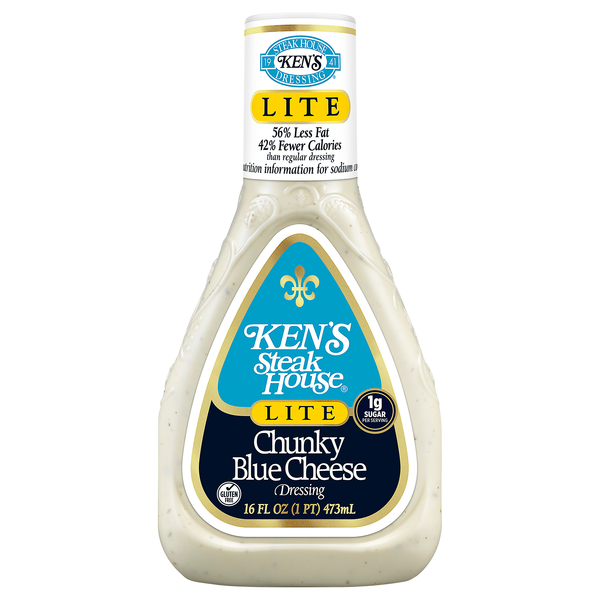 Ken's Steak House Lite Chunky Blue Cheese Dressing