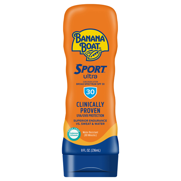 Banana Boat Sport Ultra Sunscreen Lotion Water Resistant SPF 30