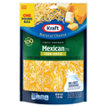 Kraft Finely Shredded Mexican Style Four Cheese Blend
