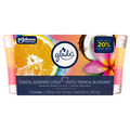 Glade Coastal Sunshine Citrus & Exotic Tropical Blossoms Candles - 2 ct
