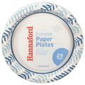 Hannaford Everyday Paper Plates 10.06 Inch