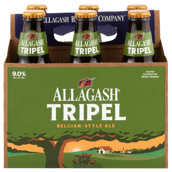Allagash Tripel Belgian-Style Ale Beer - 6 pk