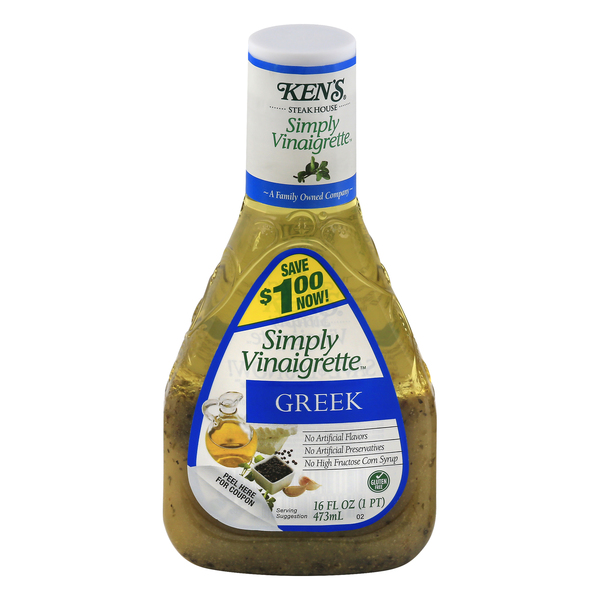 Ken's Steak House Greek Dressing 16 Oz cafecentralmugron.fr