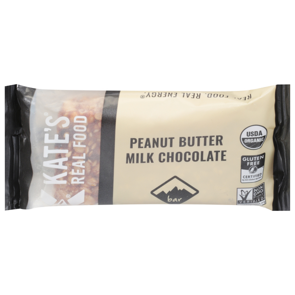 Save on Kate's Real Food Energy Bar Peanut Butter Milk Chocolate Order