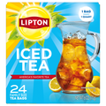 Lipton Black Iced Tea Bags Family Size