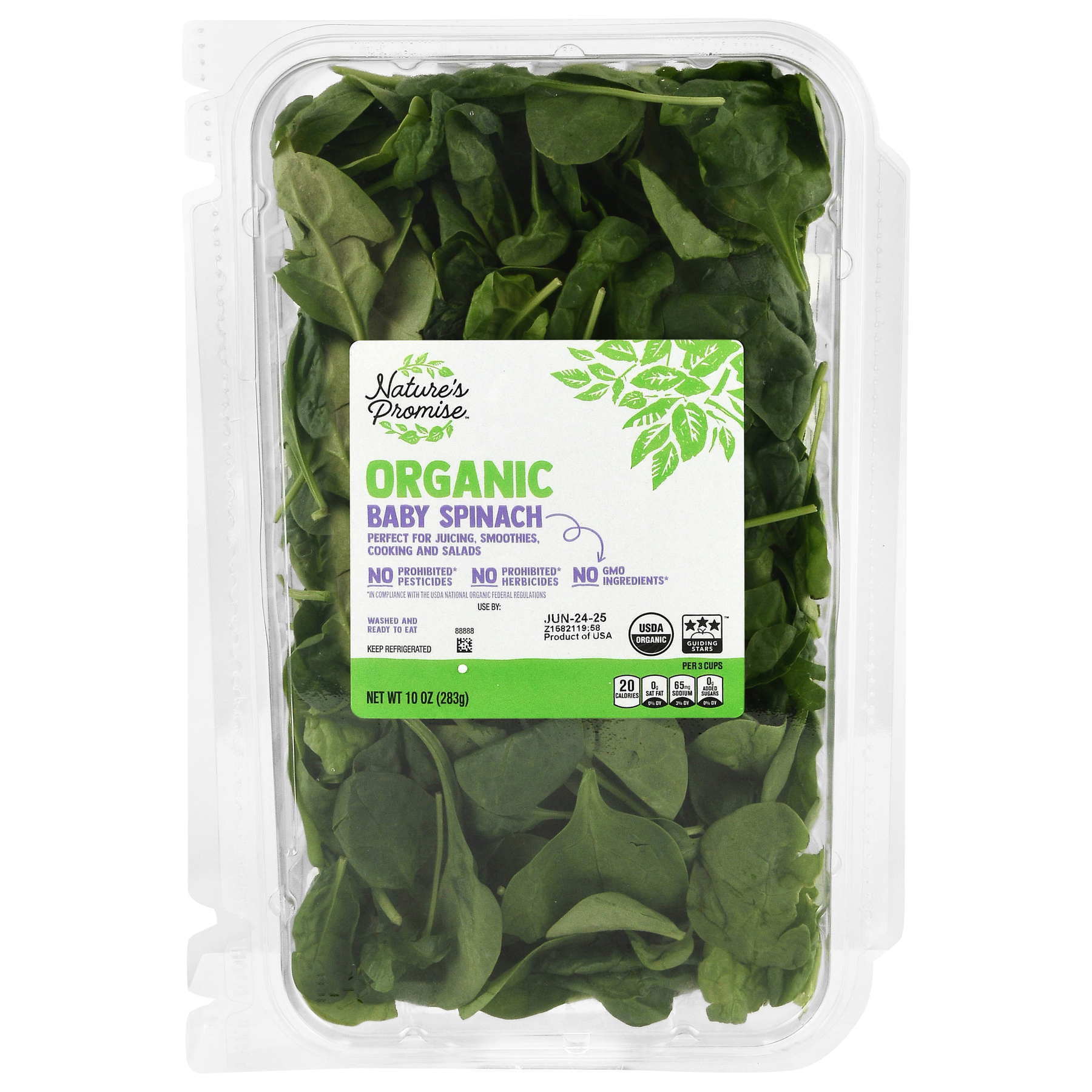 Nature's Promise Nature's Promise Baby Spinach Organic