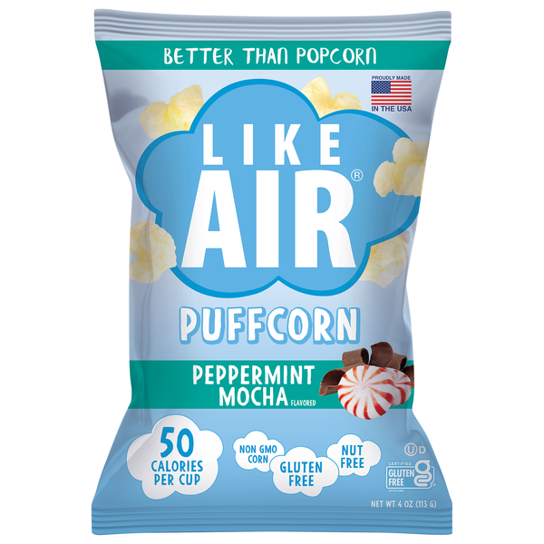 Like Air Gluten Free Peppermint Mocha Puffcorn